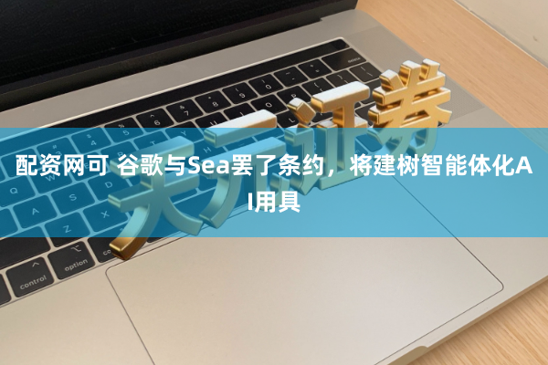 配资网可 谷歌与Sea罢了条约，将建树智能体化AI用具