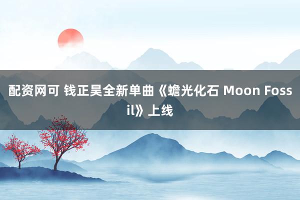 配资网可 钱正昊全新单曲《蟾光化石 Moon Fossil》上线
