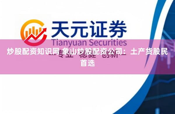 炒股配资知识网 象山炒股配资公司：土产货股民首选
