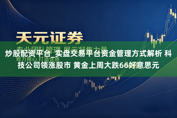炒股配资平台_实盘交易平台资金管理方式解析 科技公司领涨股市 黄金上周大跌66好意思元